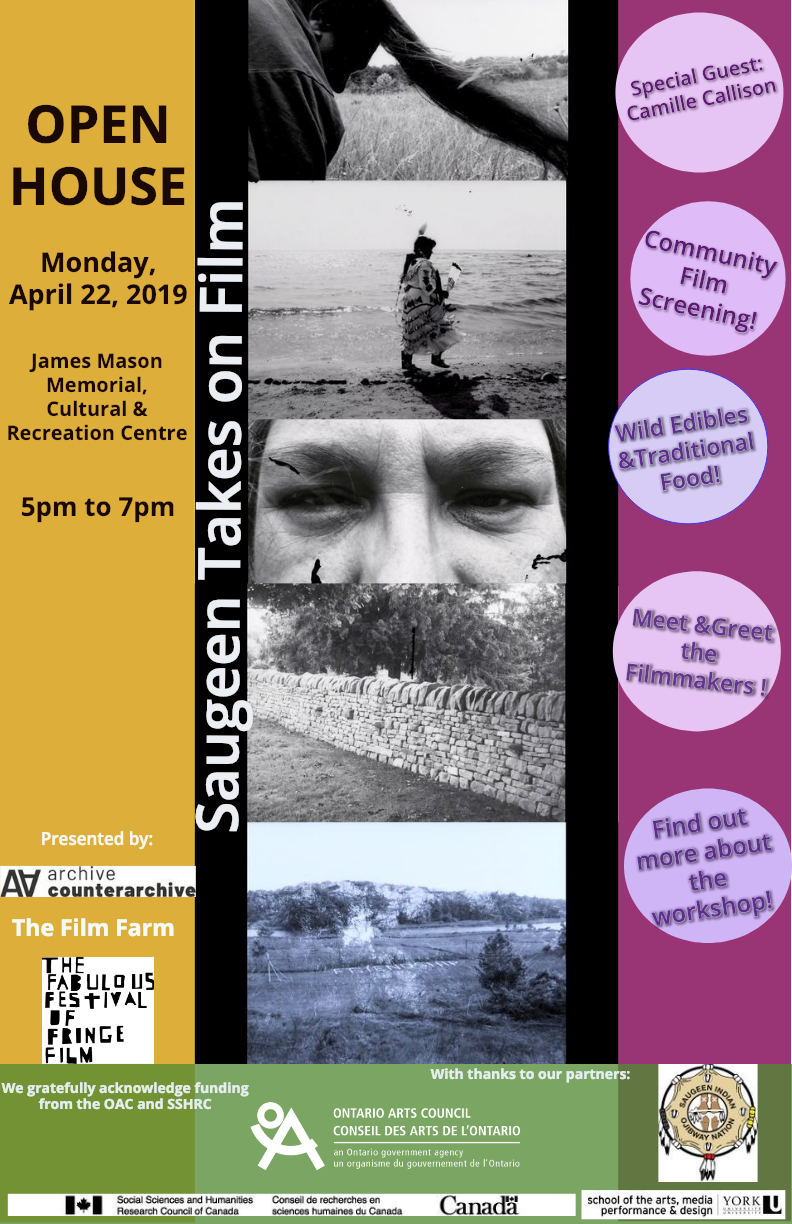 Poster for Saugeen Takes On Film Open House