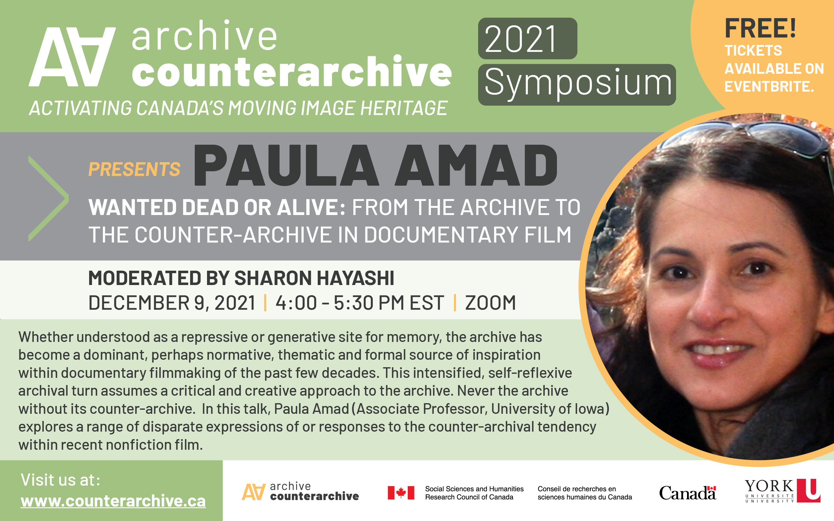 Poster, keynote: Paula Amad 