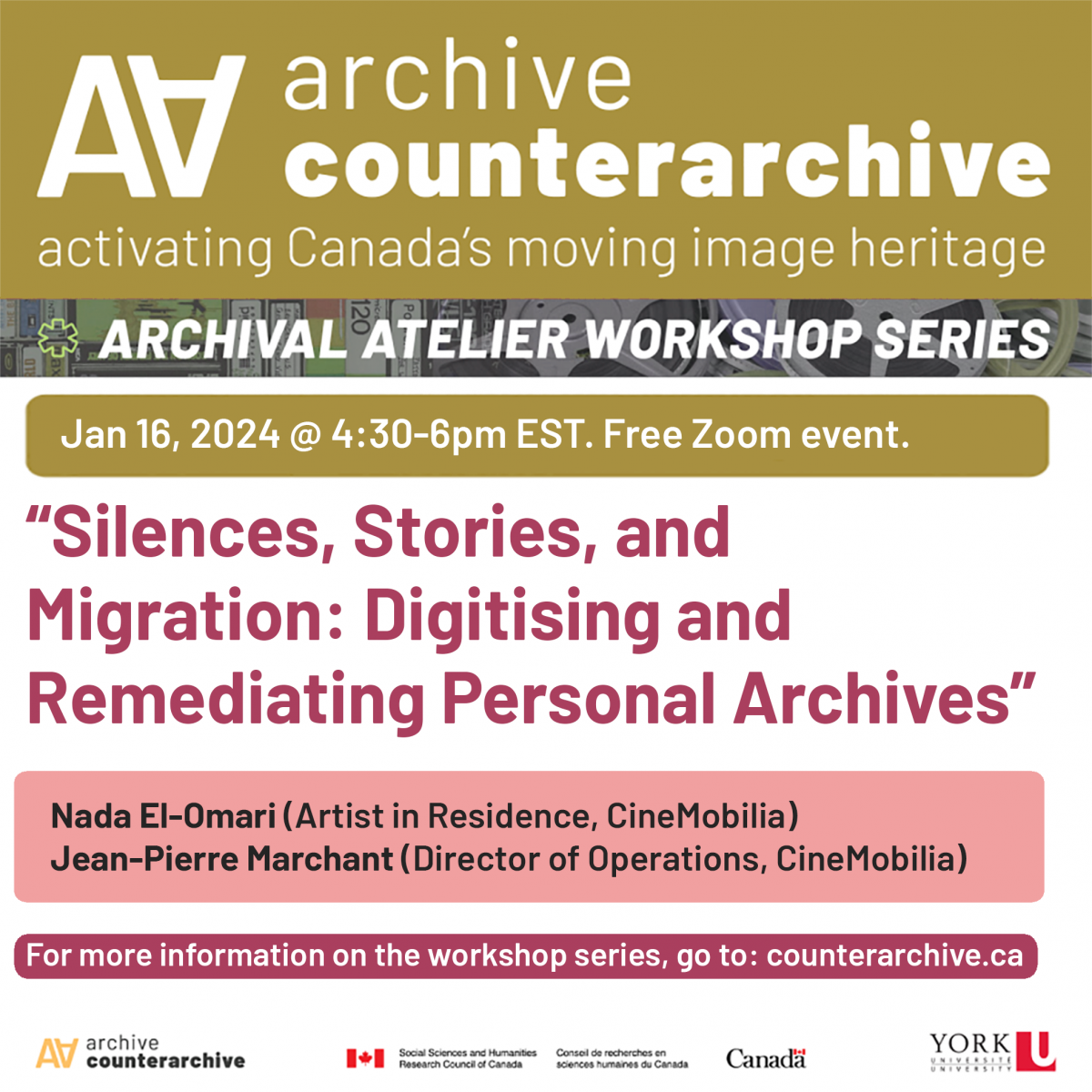 Welcome  Archive/CounterArchive