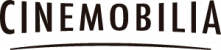 A black logo image of the word "CineMobilia."