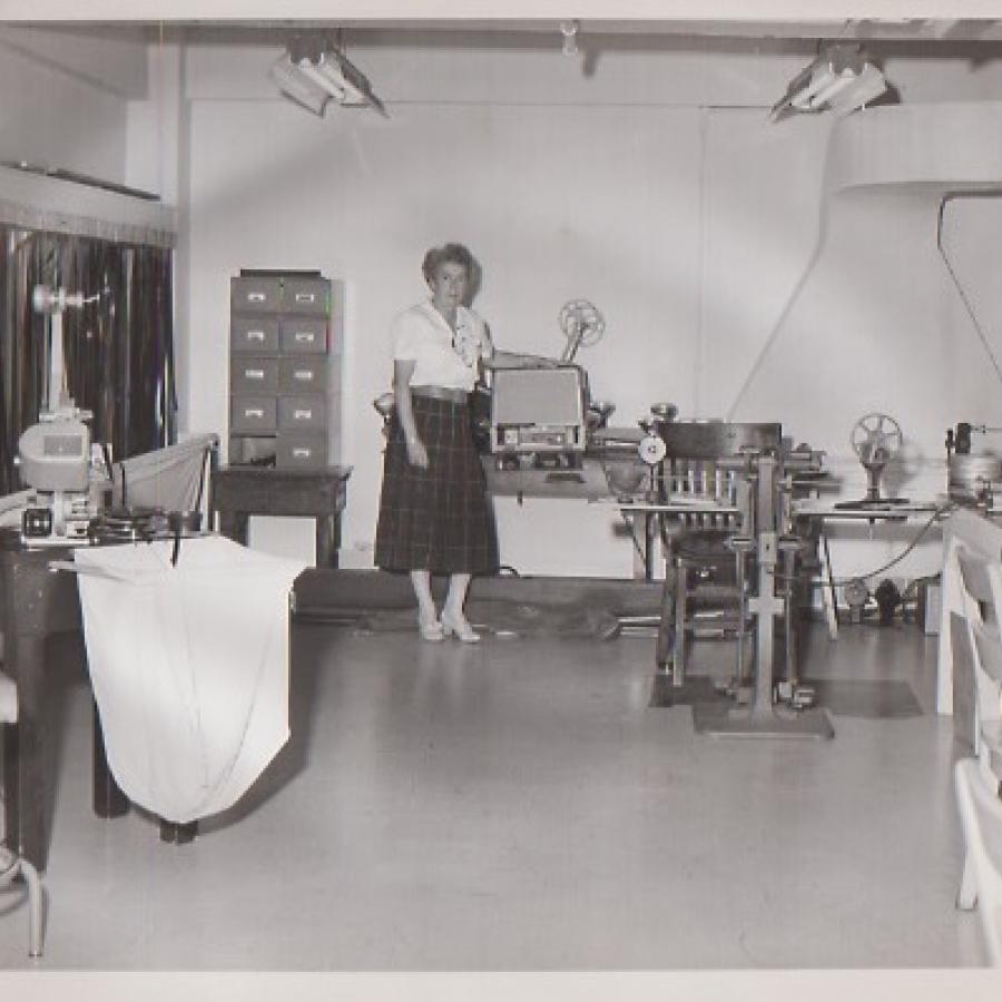 Margaret Perry at the Film Bureau