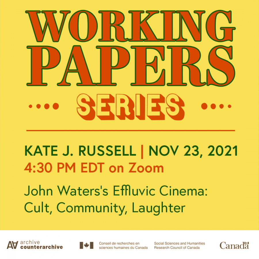 Poster, Working Paper Series, Kate J. Russel