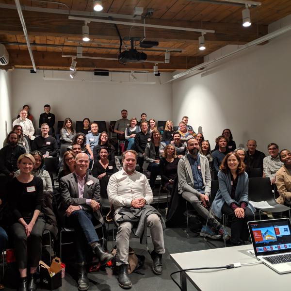 Group photo of A/CA Kick-Off Meeting participants