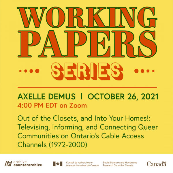 Poster working paper series