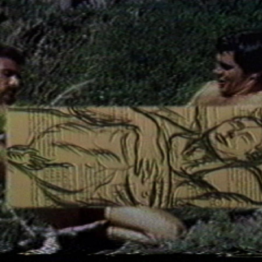 Film Still - Survival of the Delirious, 1988, 15:00, by Michael Balser and Andy Fabo